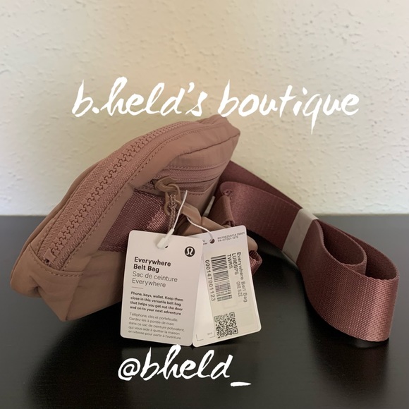 lululemon Everywhere Belt Bag in Twilight Rose Brown Pink Neutral Brand New NWT - Picture 2 of 16